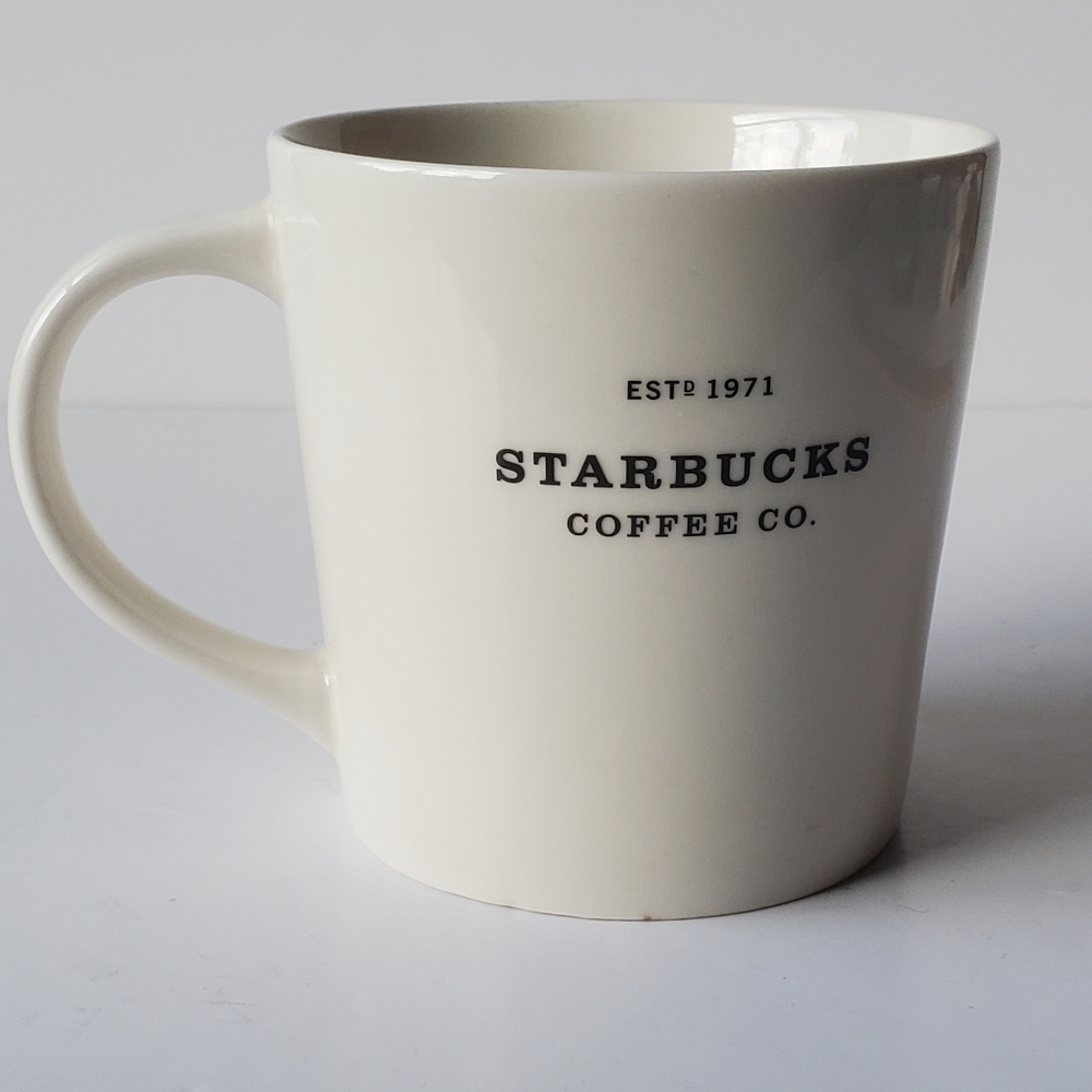 Starbucks Coffee Co. 2010 Bone China White Mug - Picture 4 of 9